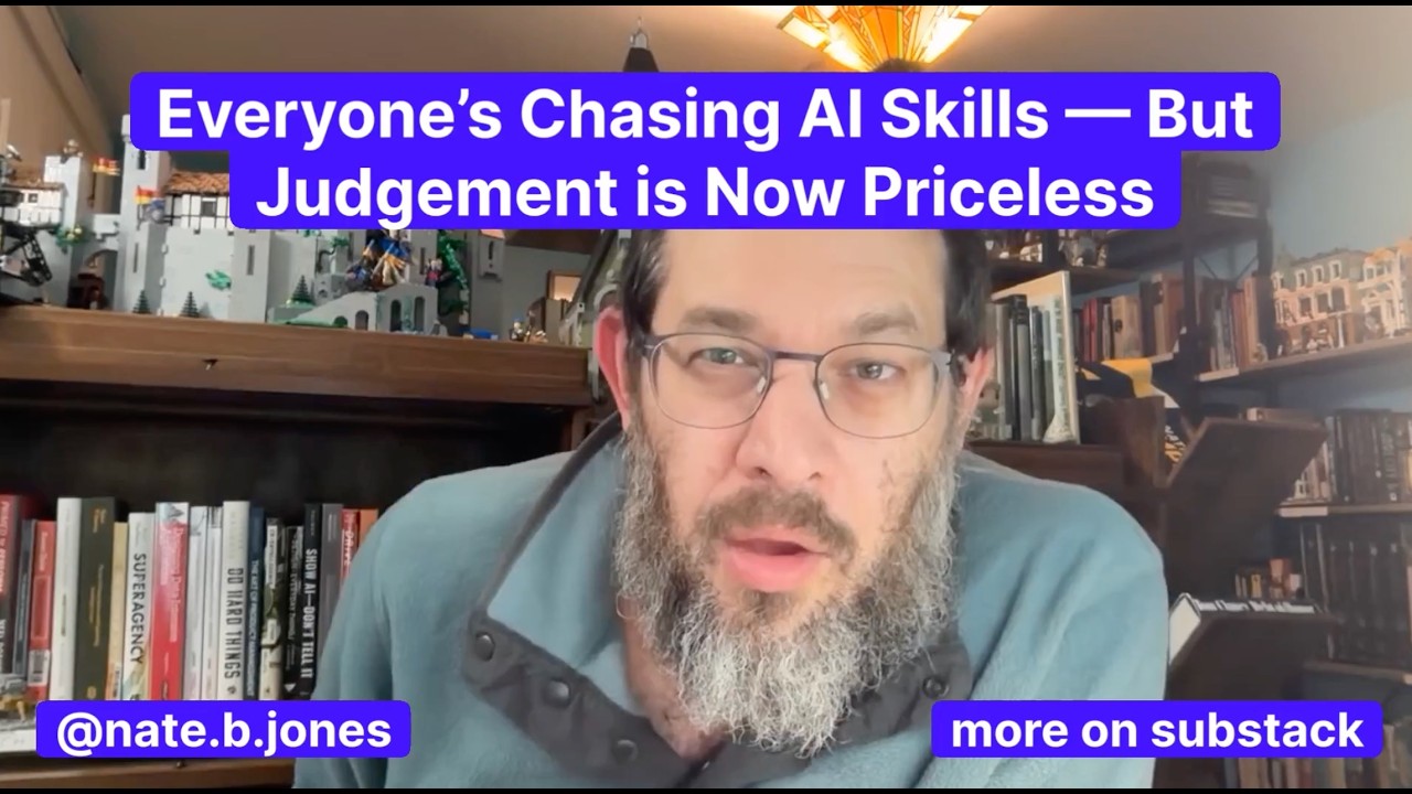 AgileToolkit2's tweet card. Everyone's Chasing AI Skills—But Judgement is Now Priceless