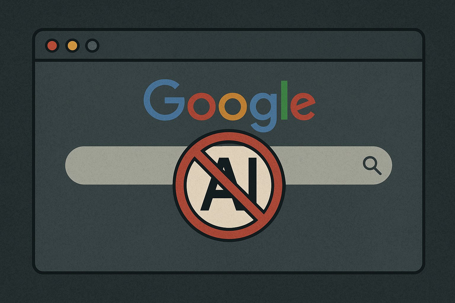 lsobiraj's tweet card. Google-Suche ohne KI. Was kann man tun, um Google oder eine andere Suchmaschine ganz ohne Künstliche Intelligenz zu nutzen? Wir geben Tipps.