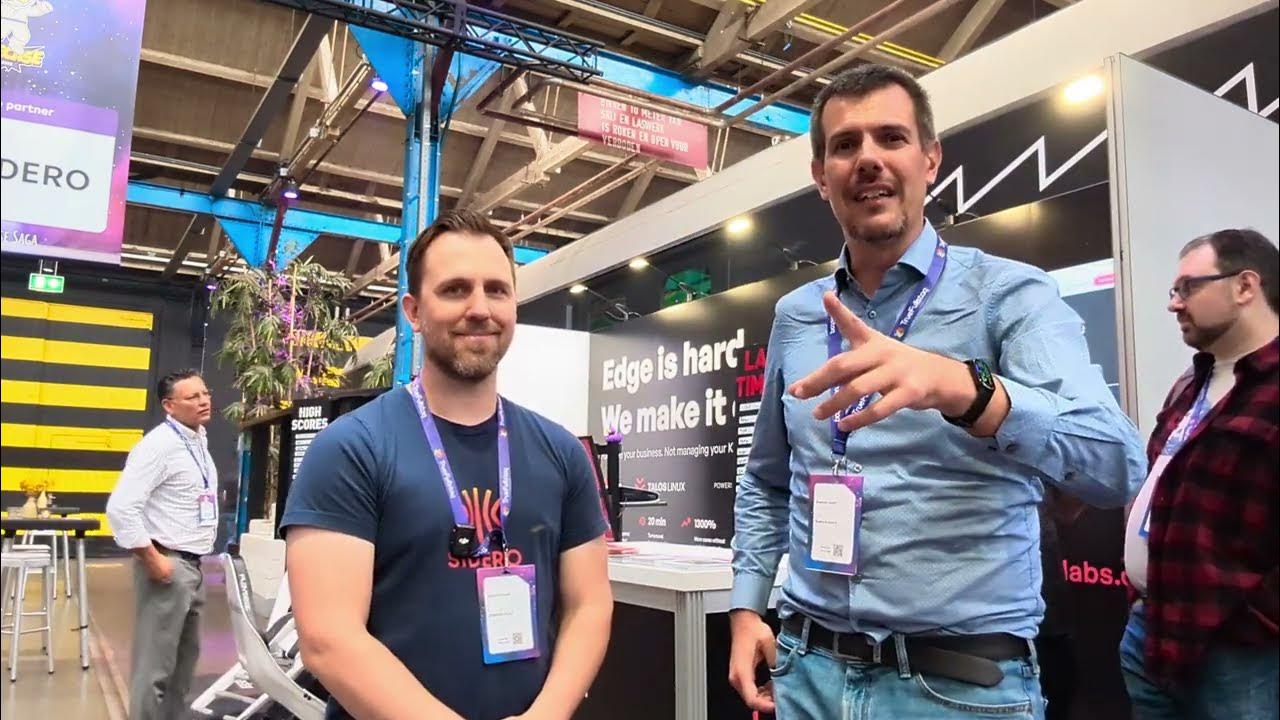 NaveenS16's tweet card. TalosCon 2025 | Talos Linux, AI Workloads & Kubernetes Innovation in...