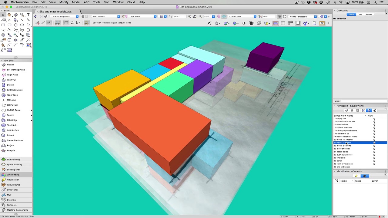 VectorworksHelp's tweet card. Moving from AutoCAD Part 1: Sketching and Mass Modeling