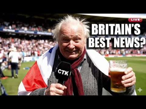 ClickTechUK's tweet card. Real News With an AI Twist | Geriatric News S01E01