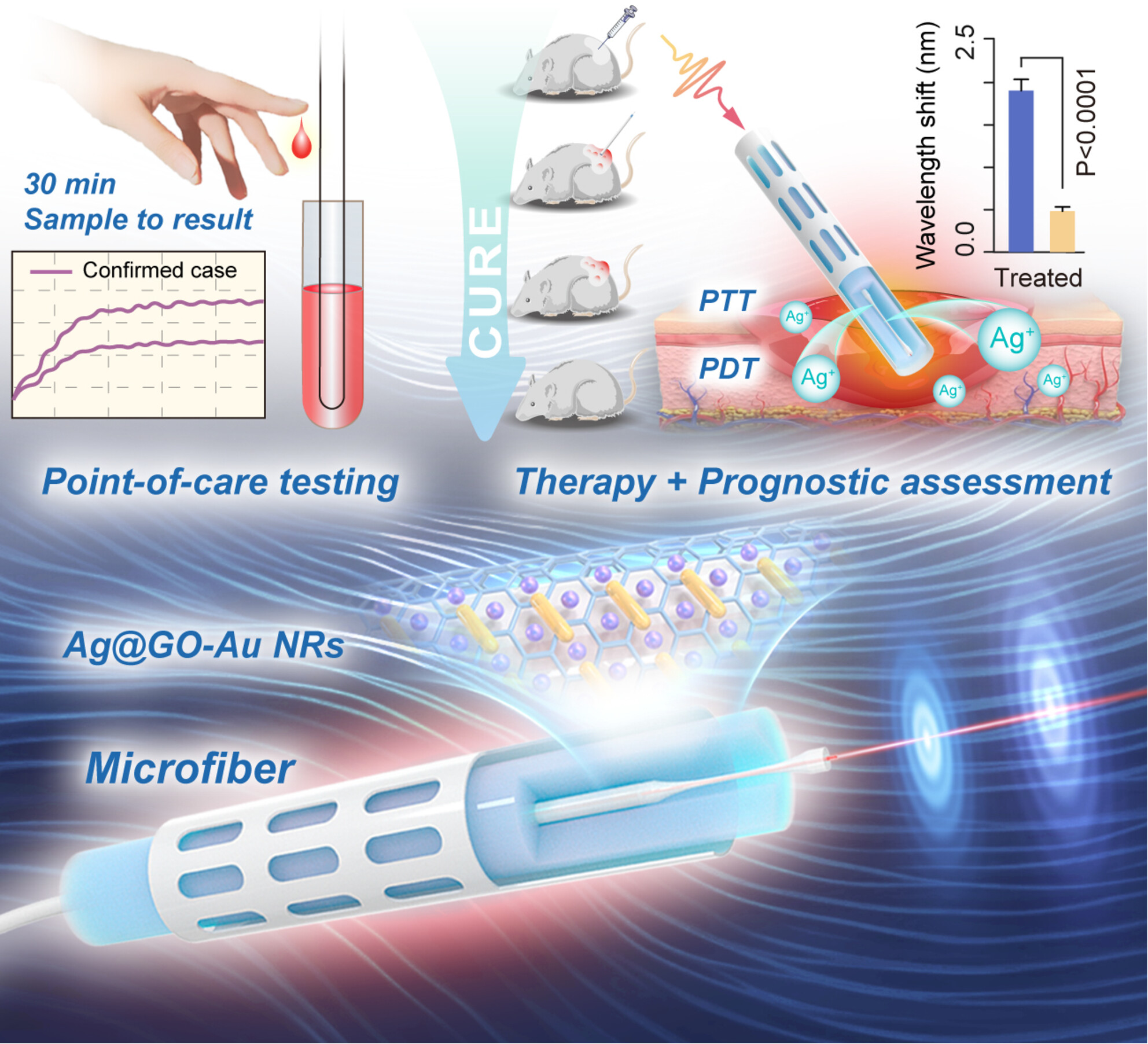 ChaoyiInfoMat6's tweet card. Aiming at the management of MRSA biofilms, an all-in-one optical microfiber that integrated rapid quantitative analysis with synergistic antimicrobial therapy is developed. The prepared interfacial...