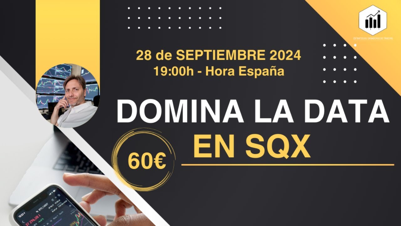 EstrategiasSQX's tweet card. Domina la Data en StrategyQuant y Maximiza tu Trading 🥷