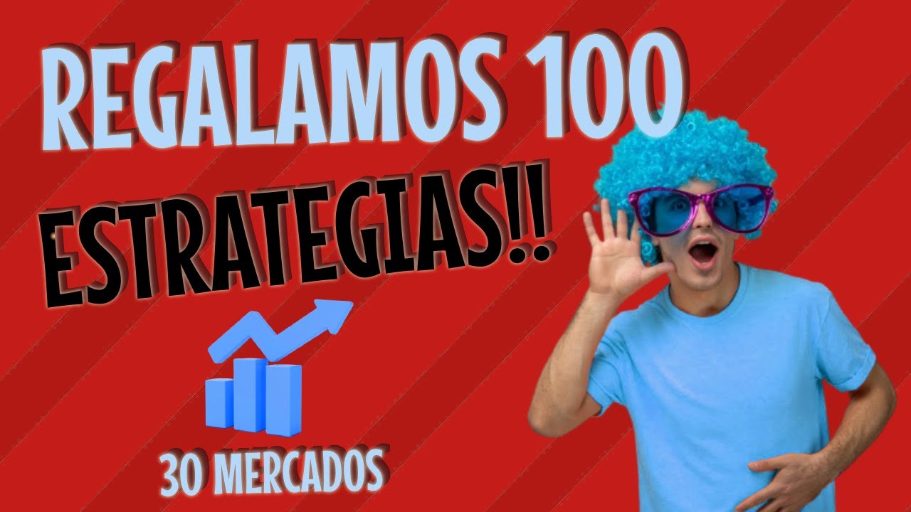 EstrategiasSQX's tweet card. 🤯 Te Regalo Estrategias que gana en 30 Mercados!!