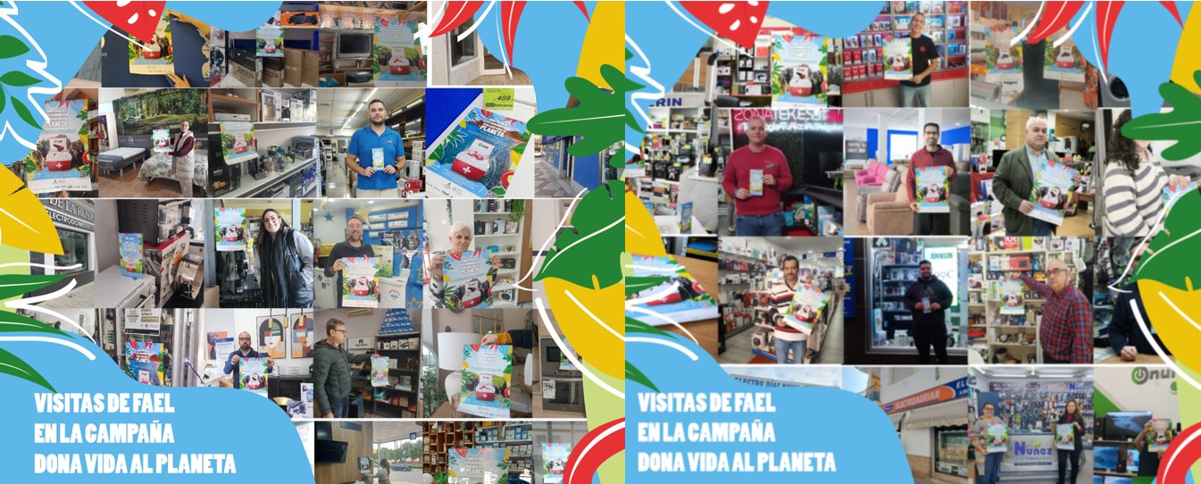 FAELinforma's tweet card. La Campaña «Dona Vida al Planeta» es una iniciativa puesta en marcha por RAEE Andalucía e impulsada por la Consejería de Sostenibilidad y Medio Ambiente de la Junta de Andalucía, la Federación...