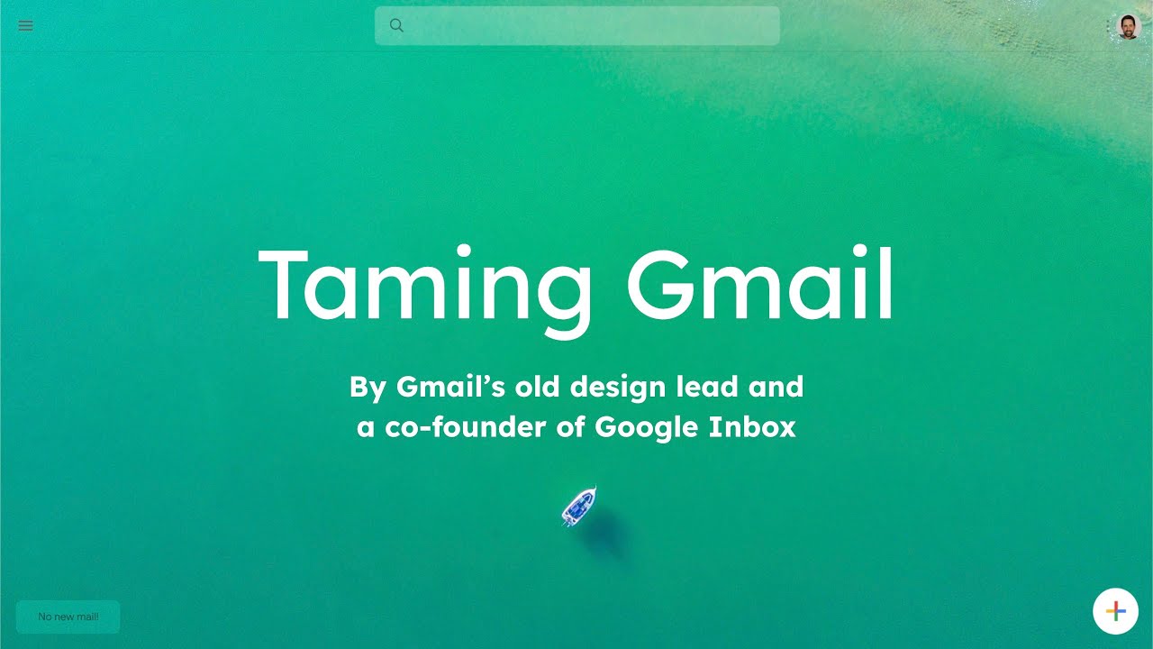 leggett's tweet card. Taming Gmail: Reaching and keeping inbox zero