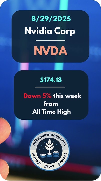 _pairmike's tweet card. NVDA was down 5% for the week after hitting all time highs - 8/29/2...