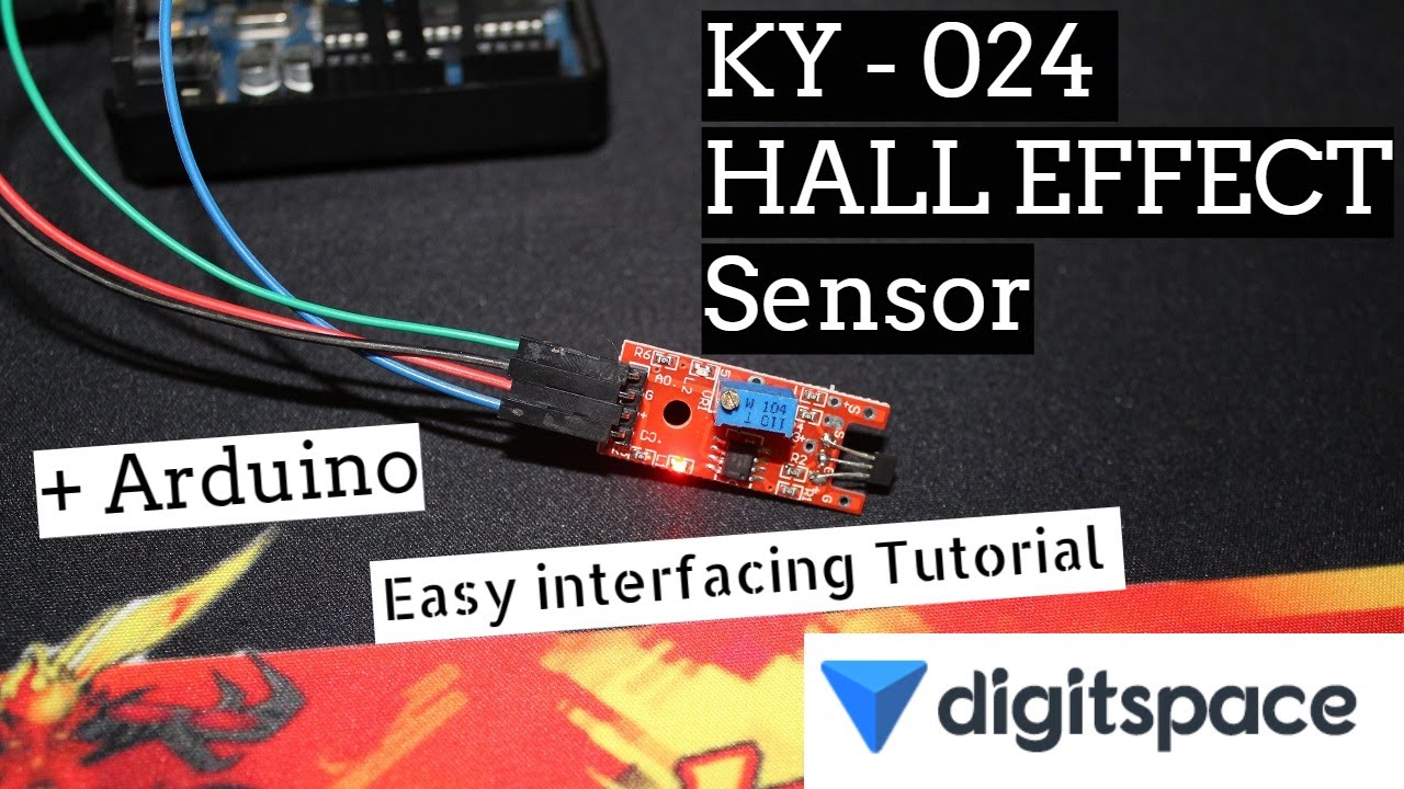SurtrTech's tweet card. Interfacing KY-024 Hall Effect sensor with Arduino | DigitSpace.com