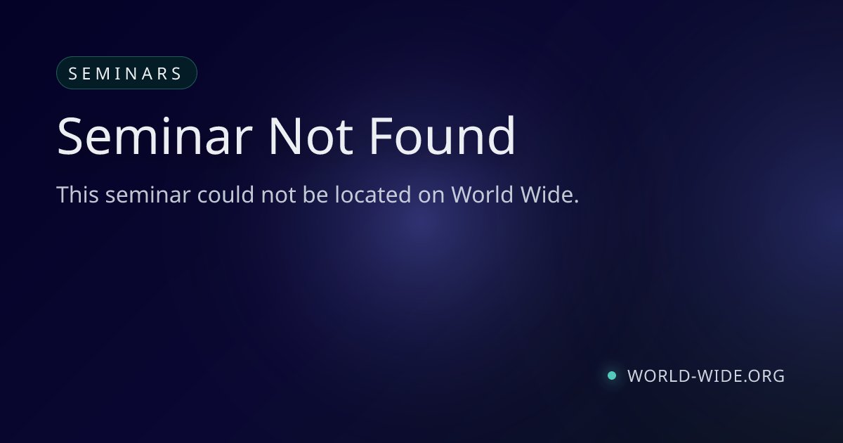 LignaniLab_UCL's tweet card. This seminar could not be located on World Wide.