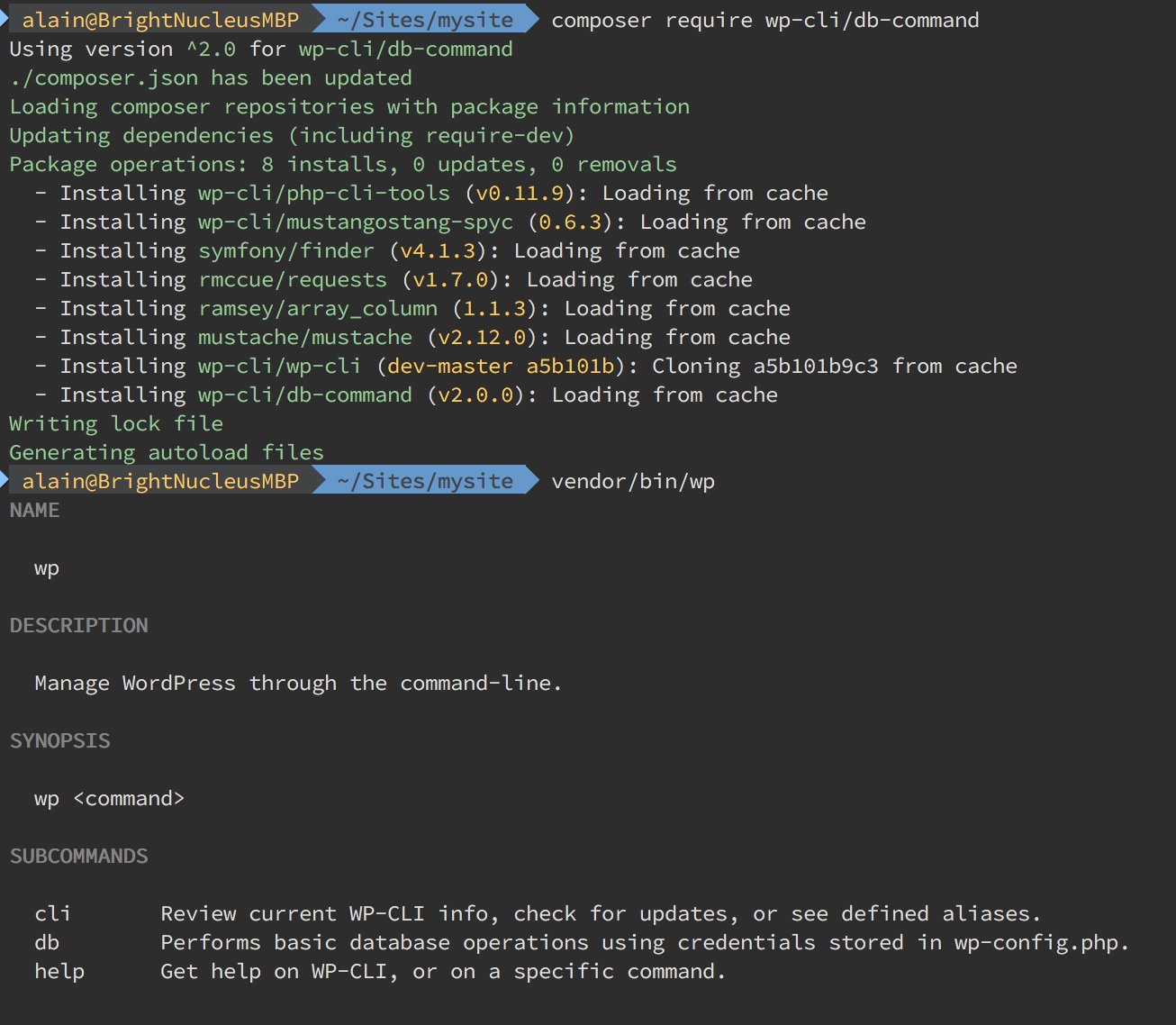 _AwesomeSupport's tweet card. This is a big one! 67 awesome contributors have collaborated over 364 pull requests to bring you WP-CLI v2! Before going over the detailed change log, let’s discuss a few key areas of this up…