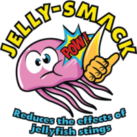csizemor's tweet card. Jelly-Smack is a safe and effective FDA registered sting relief product that works on various skin irritants, including jellyfish, sea lice, fire coral, and yellow flies. Safe for all ages. Jellyfish...