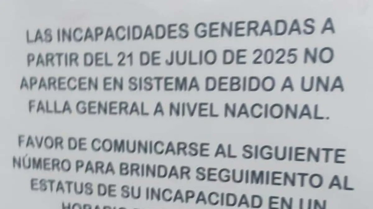katnipah's tweet card. Por parte del IMSS, se aclaró que esta fallo fue temporal y que la atención a la derechohabiencia ya está siendo regularizada