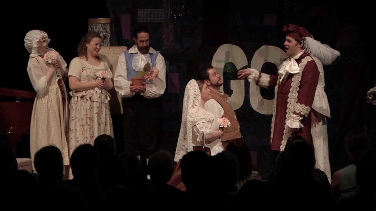 twoontheaisle's tweet card. 15 Minute Mozarts @ Gateway Opera