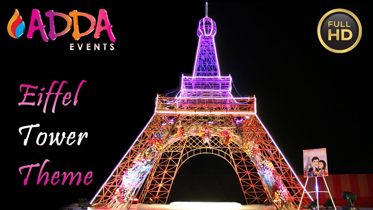 SrinivasAdda's tweet card. Adda Events@ Eiffel Tower Theme