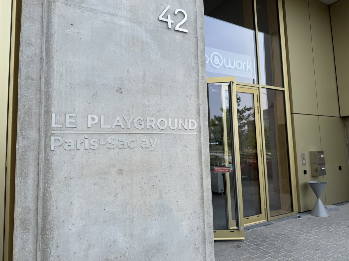 hiroumi's tweet card. フランスが国家戦略として構築を進める“ディープテック・エコシステム”の中核「パリ・サクレー大学」に行き、話を聞いた。