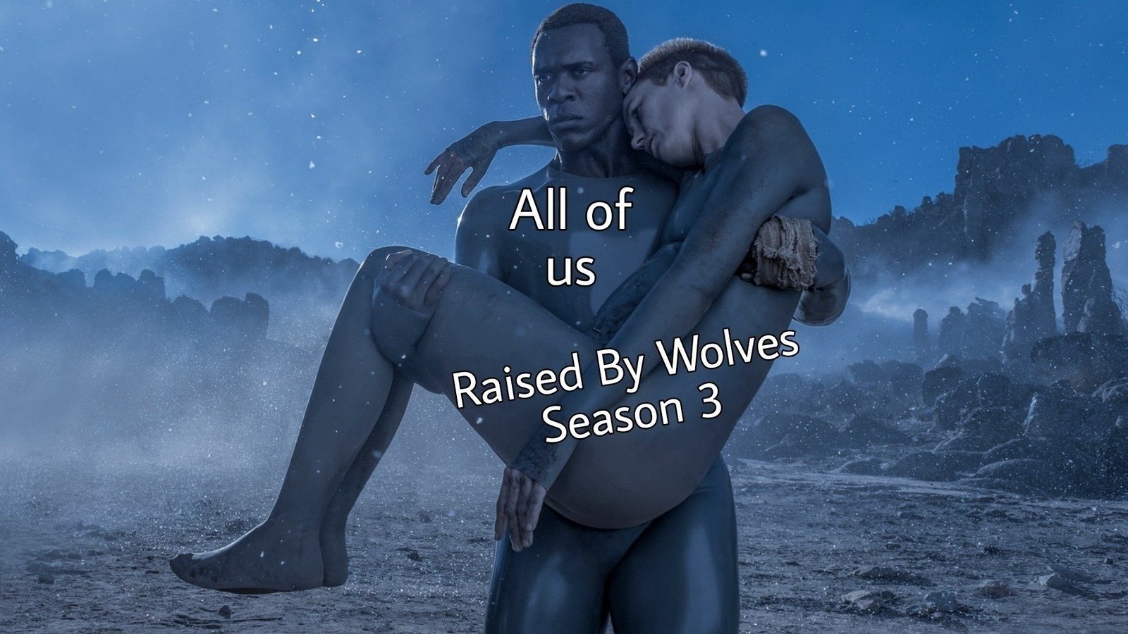 lecterfun's tweet card. RENEW RAISED BY WOLVES