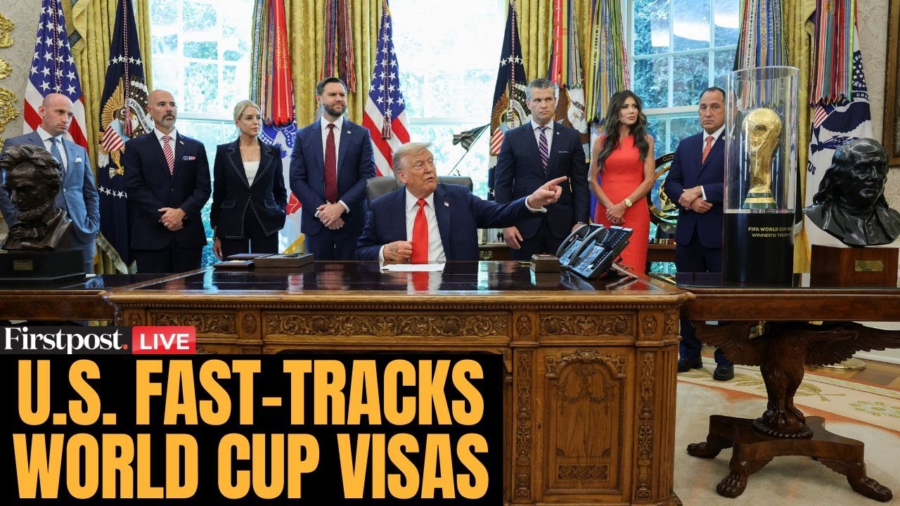 DonMac1522525's tweet card. FIFA World Cup 2026 LIVE: US to Fast-Track Visas for FIFA Fans, Trump...