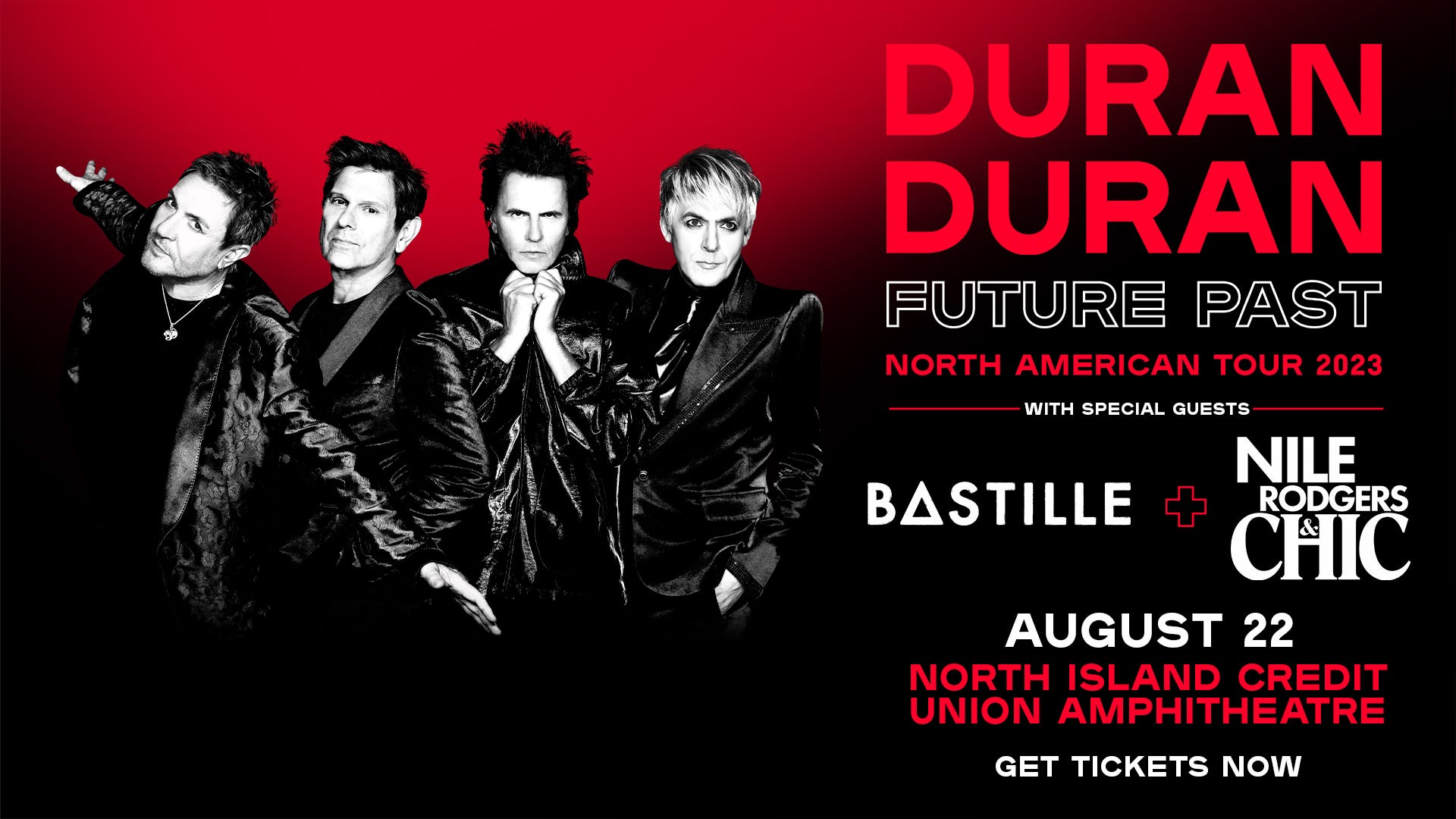 MoiSanDiego's tweet card. Enter for your chance to win tickets to see Duran Duran at NICUA on 8/22/23.