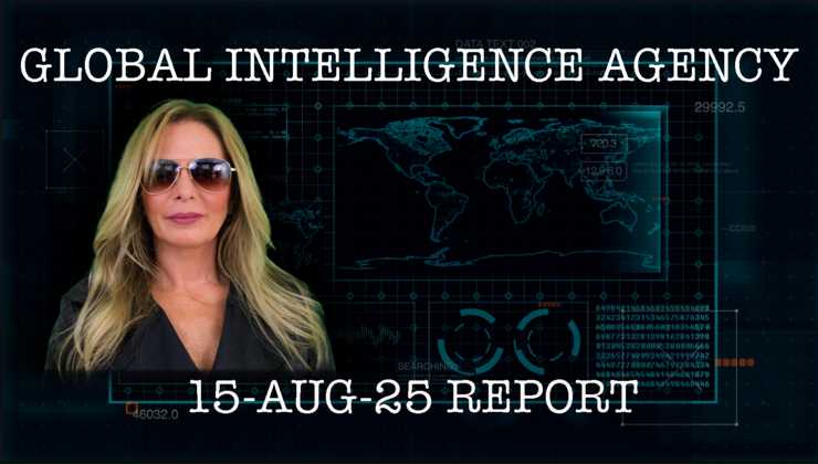 LVCAMORROW's tweet card. 15-AUG-25 GLOBAL INTELLIGENCE AGENCY REPORT