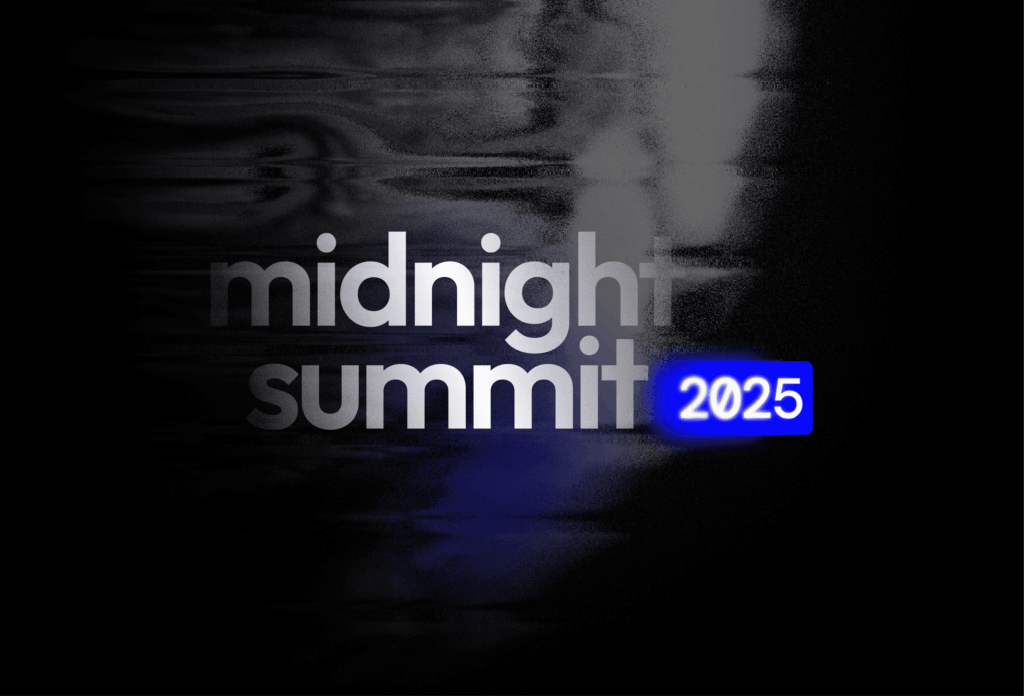IOHK_Charles's tweet card. Midnight Summit 2025: An invitation-only ecosystem event with talks, breakouts and a live Hackathon shaping the future of privacy-first blockchain.