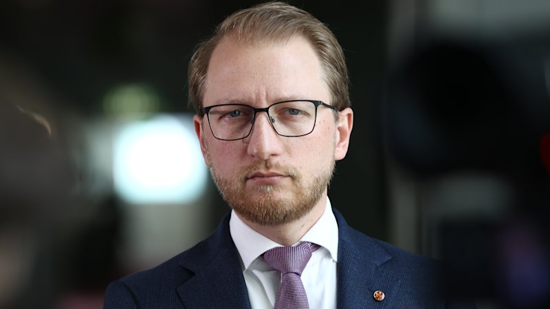 theage's tweet card. “An ongoing mass public therapy session doesn’t exactly scream ‘ready for government’,” James Paterson said in a speech. “The Liberal Party is not a think tank.”