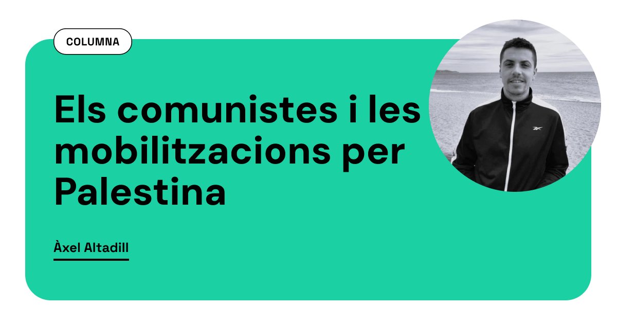 HoritzoS's tweet card. L’última onada de mobilitzacions contra el genocidi palestí ha entrat en una fase descendent després de l’«alto al foc» anunciat a bombo i platerets per Donald Trump. Aquest «acord històric», que no...