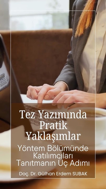 DocDrSubak's tweet card. Tez Yazımında Pratik Yaklaşımlar | “Katılımcıları Tanıtmanın 3 Adımı”...