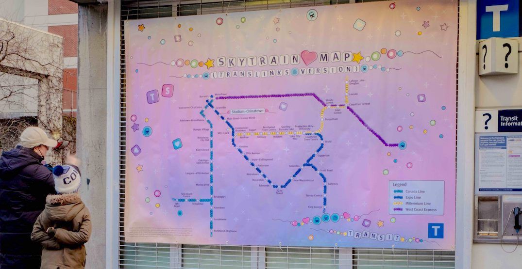 iamkennethchan's tweet card. To commemorate Taylor Swift's final stop on The Eras Tour, TransLink has created eight Swiftie-themed SkyTrain network maps.