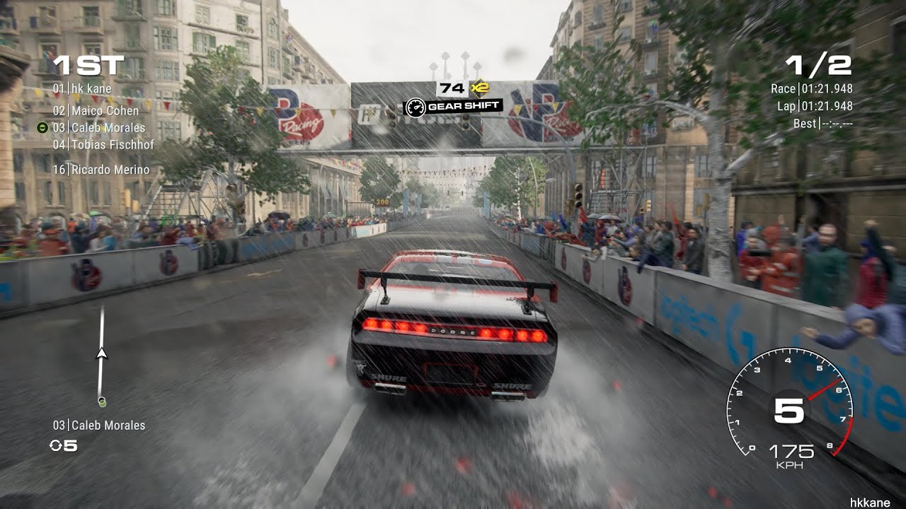 hkkaneGAME12's tweet card. GRID (2019) Career Mode PC Gameplay P.44