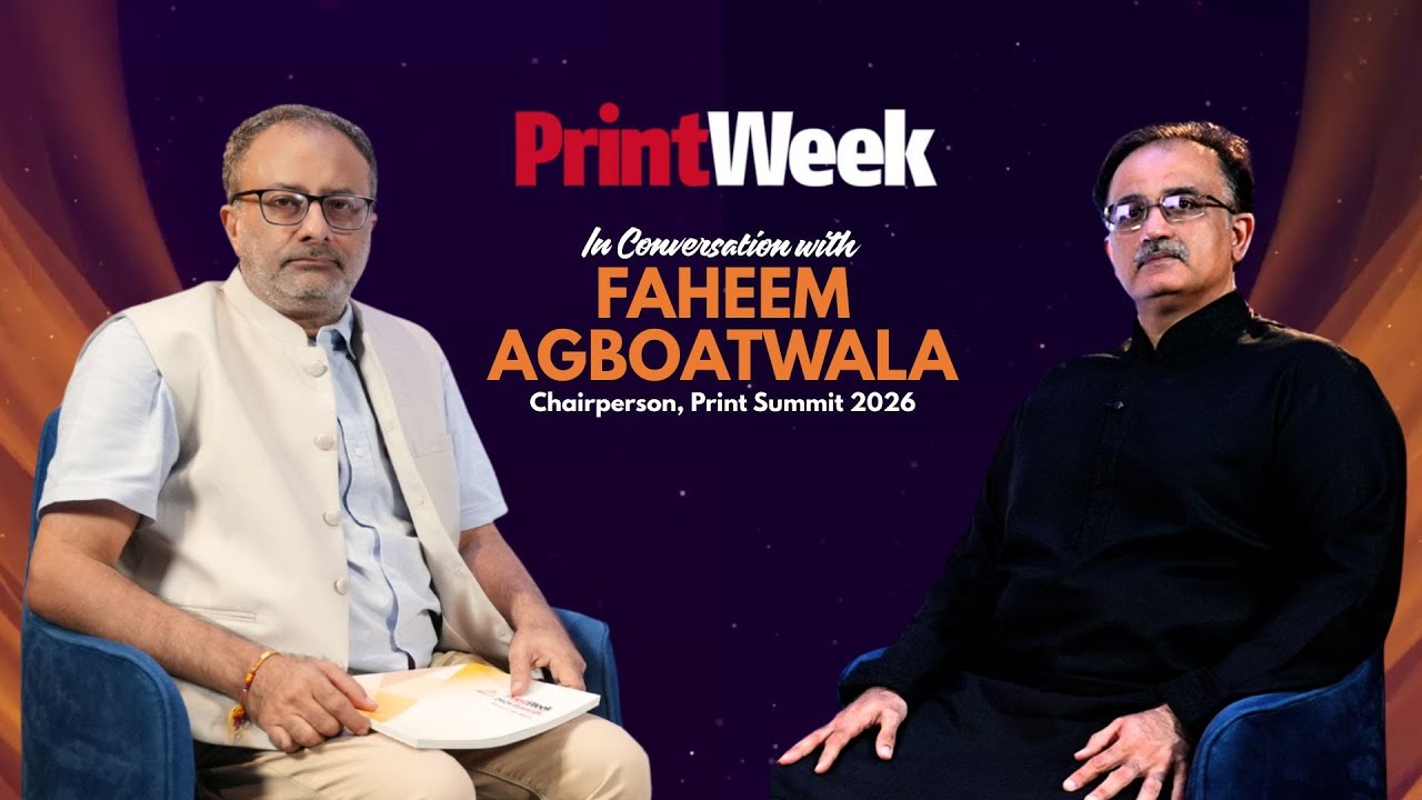 WhatPackaging's tweet card. Faheem Agboatwala: All eyes on 4 February for Print Summit