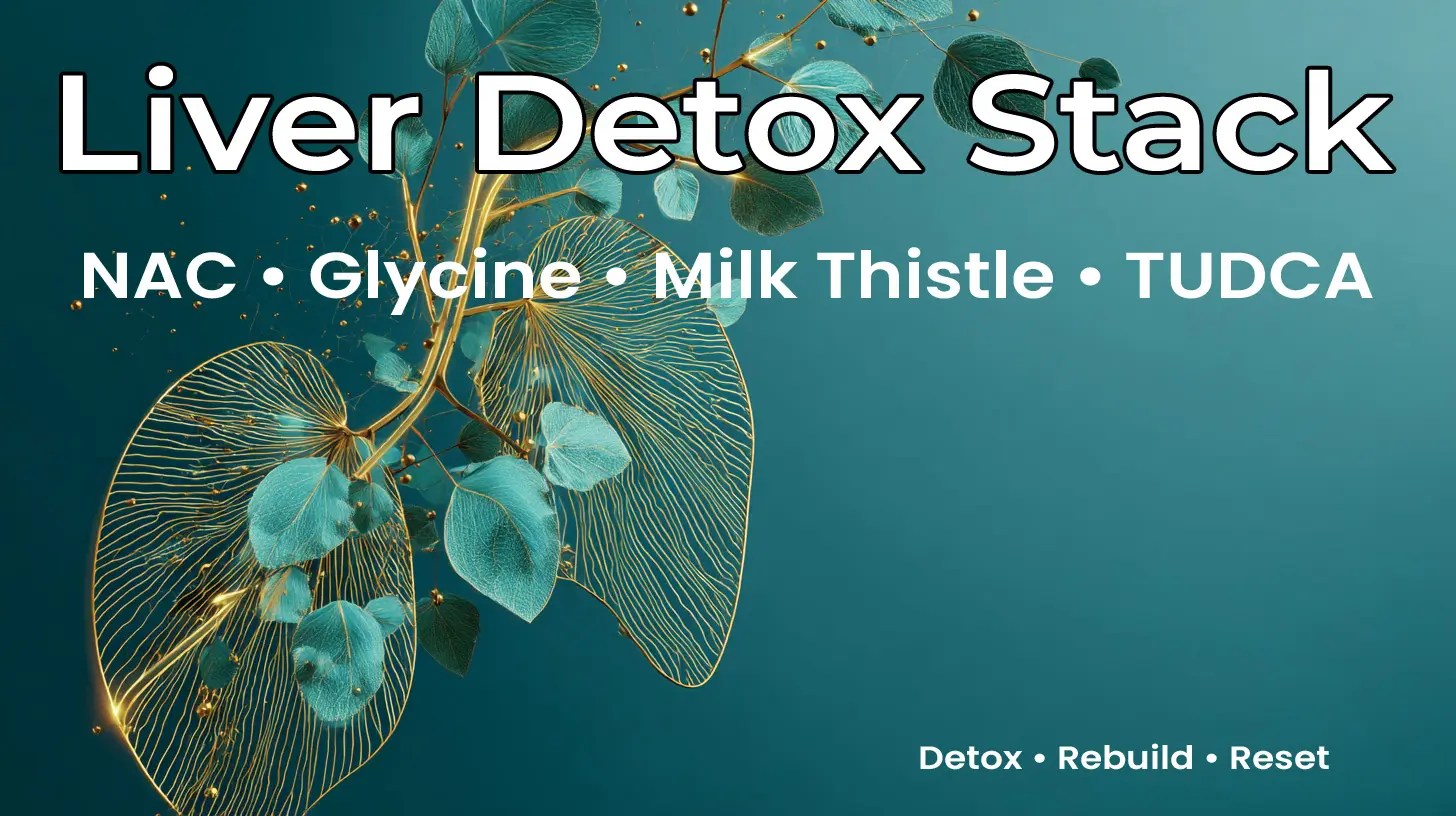 optimum_youth's tweet card. Support your body’s detox engine with the Liver Detox Stack — featuring NAC, Glycine, Milk Thistle, and TUDCA. This science-backed combo helps clear toxins, balance hormones, and boost metabolism for...