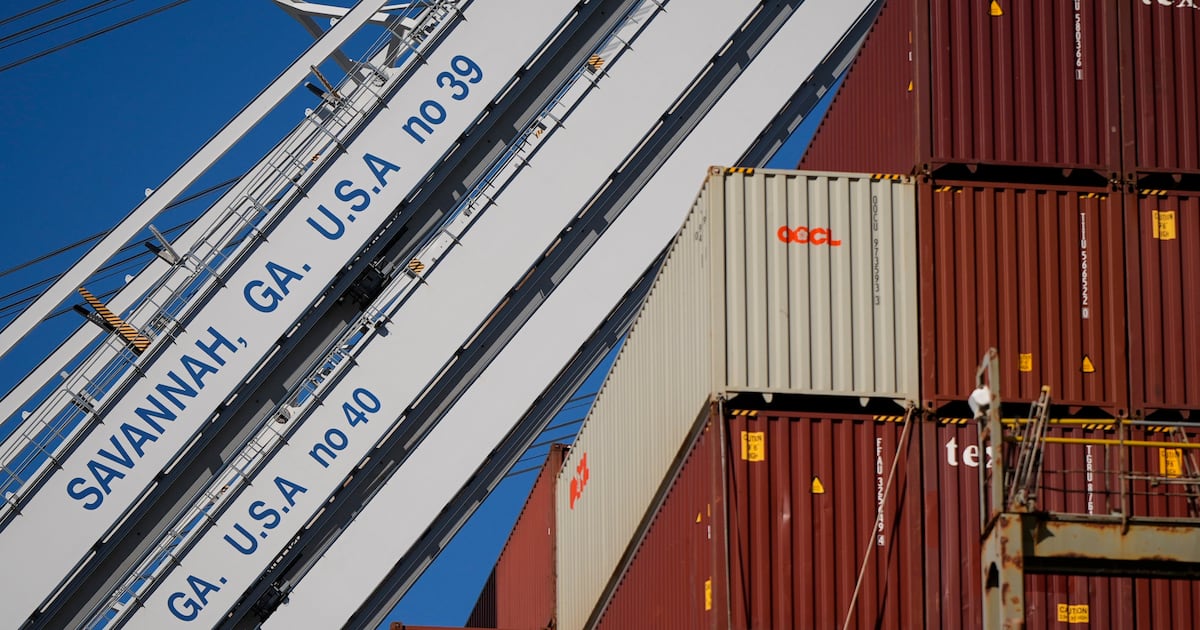 ajc's tweet card. After a tough October, President and CEO Griff Lynch is optimistic will see improvement at its Savannah and Brunswick ocean ports in the new year.