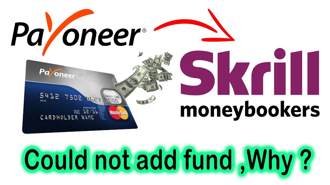 HkTutorial's tweet card. Do You Know Why You Could Not Add Fund In Skrill Via Payoneer Master...
