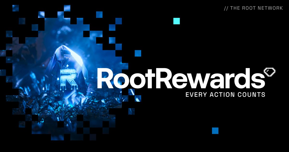 getitprompt's tweet card. Enter a new dimension where every action you take powers The Root Network and unlocks rewards.
