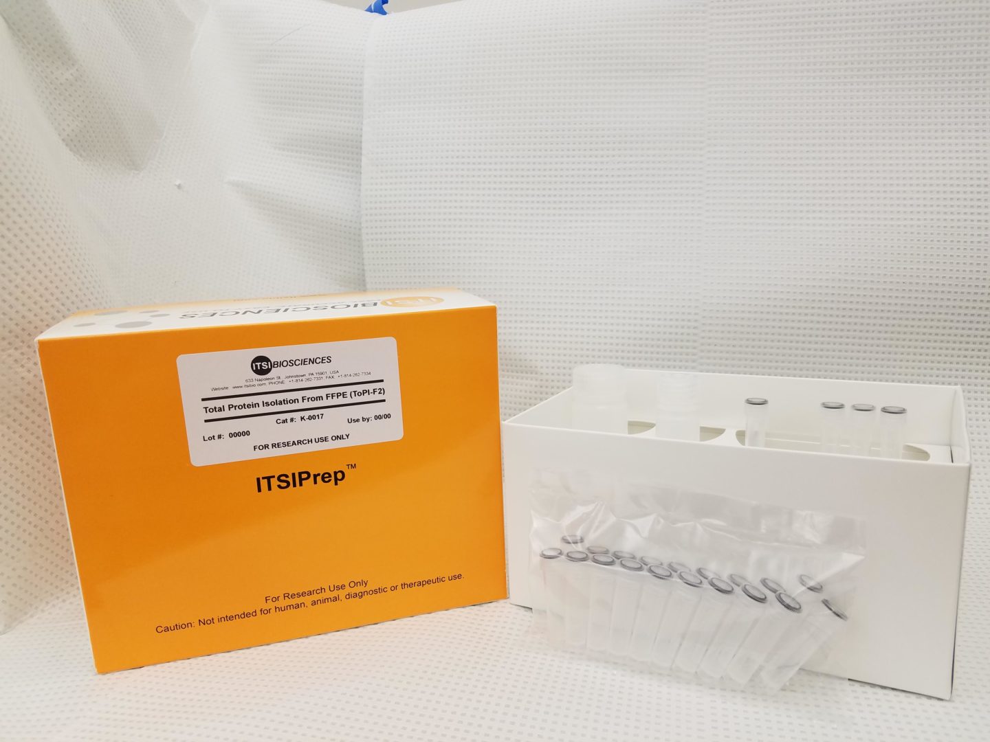 itsibio's tweet card. Total Protein Isolation Kit for Formalin Fixed Tissue Kit (ToPI-F2) contains all the reagents necessary to extract protein from 10 or 20 specimens, and our validated procedure to guide you through...
