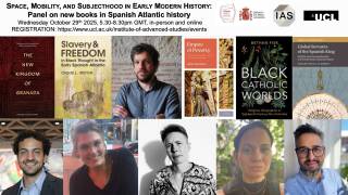 thom_rath's tweet card. A roundtable with authors of new books on histories of the Spanish Atlantic, featuring Bethan Fisk, Chloe L. Ireton, Adolfo Polo y la Borda, Julia McClure and Santiago Muñoz Arbeláez. Respondent,