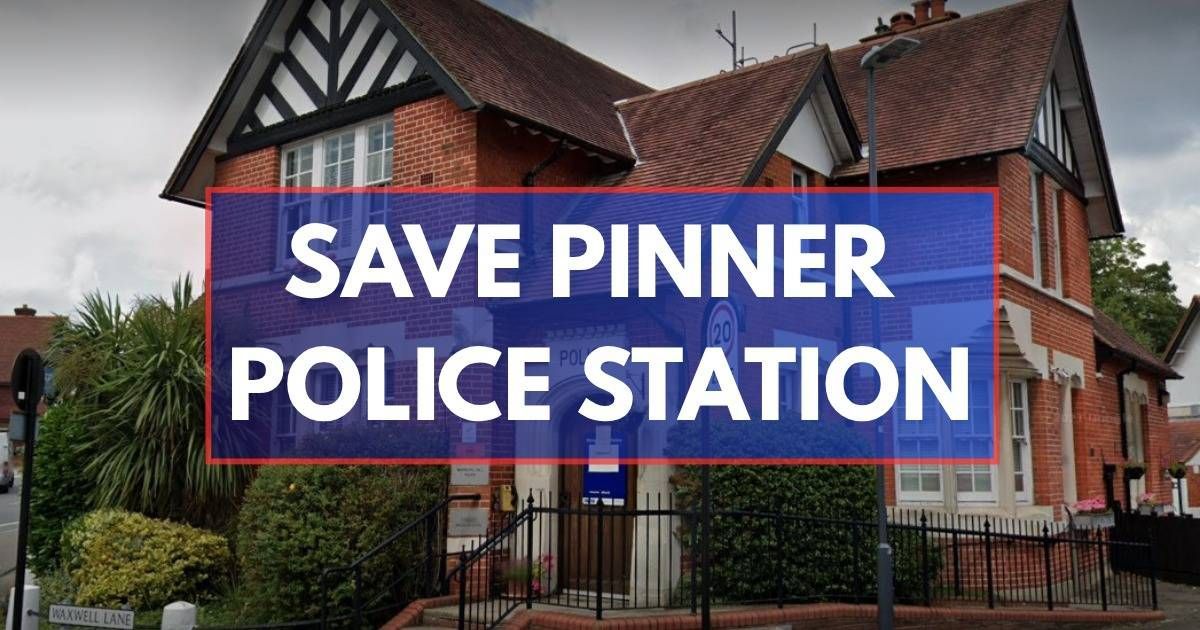 HAConservatives's tweet card. Save Pinner Police Station – Community Survey