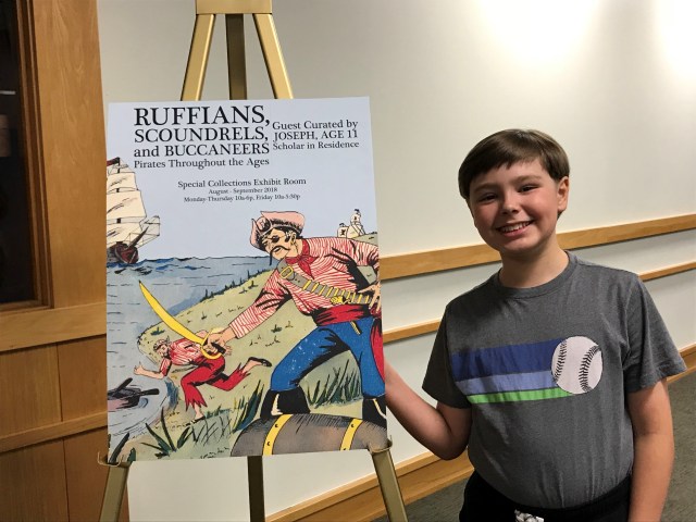 LibAssessComm's tweet card. The following blog post was written by Joseph, Special Collections & Archives Scholar in Residence and Guest Curator of our latest exhibit Ruffians, Scoundrels, and Buccaneers: Pirates Througho…