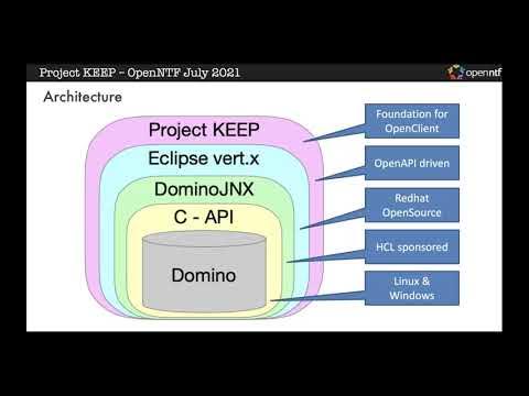 zeromancer1972's tweet card. July OpenNTF Webinar - HCL Presents Keep, a new API for Domino