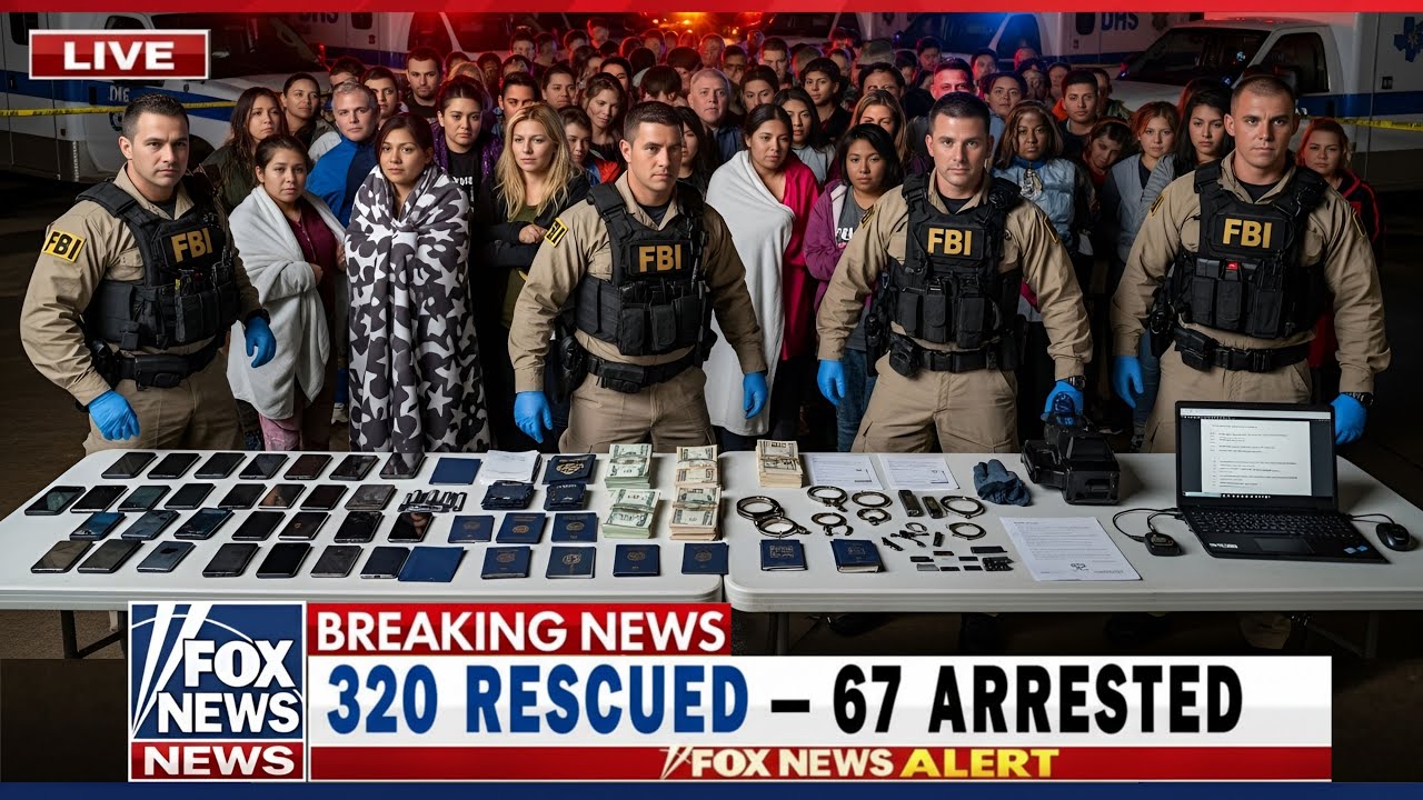 bashuser's tweet card. BI & ICE RESCUE 320 Victims in Multi-State Human Trafficking Raid —...