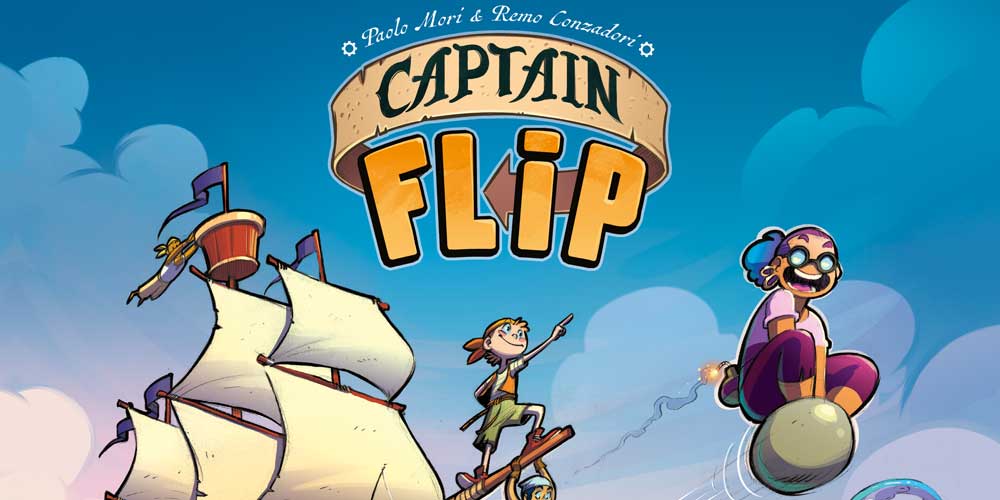 nerdpub_blog's tweet card. Captain Flip begeistert durch seine Zugänglichkeit, den hohen Wiederspielwert und das fesselnde Piraten-Thema.