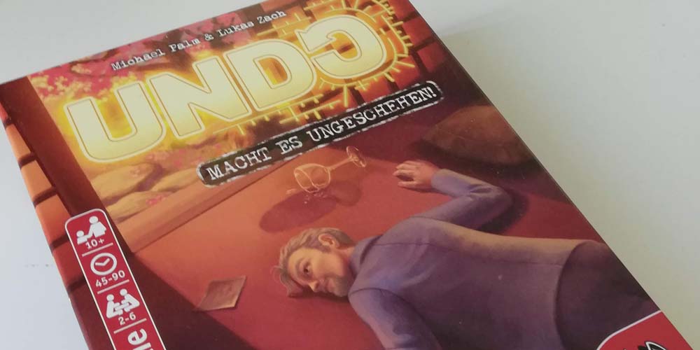 nerdpub_blog's tweet card. Mit der neuen Reihe UNDO - Macht es ungeschehen hat der Pegasus Verlag nun auch seine eigene Krimi- und Rätselreihe im Repertoire.