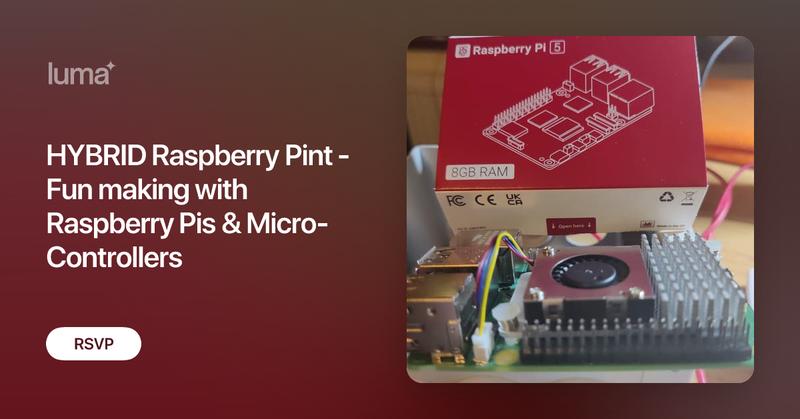RaspberryPint's tweet card. Join us for presentations and discussions about making things with Raspberry Pis and Micro-controllers. For those of you who are new to Raspberry Pint, most of…