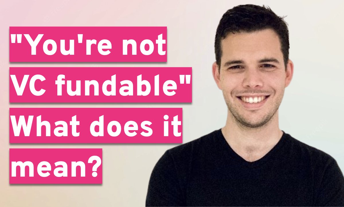 OpenVC_'s tweet card. "Your project sounds cool, but I'm not sure it's VC fundable". If you're raising funds, you may have heard those words. It is important to understand what VC fundability is, why it's important, and...