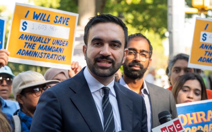 TheNeg's tweet card. New York Mayor Zohran Mamdani was elected on a pledge to 'freeze the rent', and Scotland is introducing rent controls areas, will London follow suit?