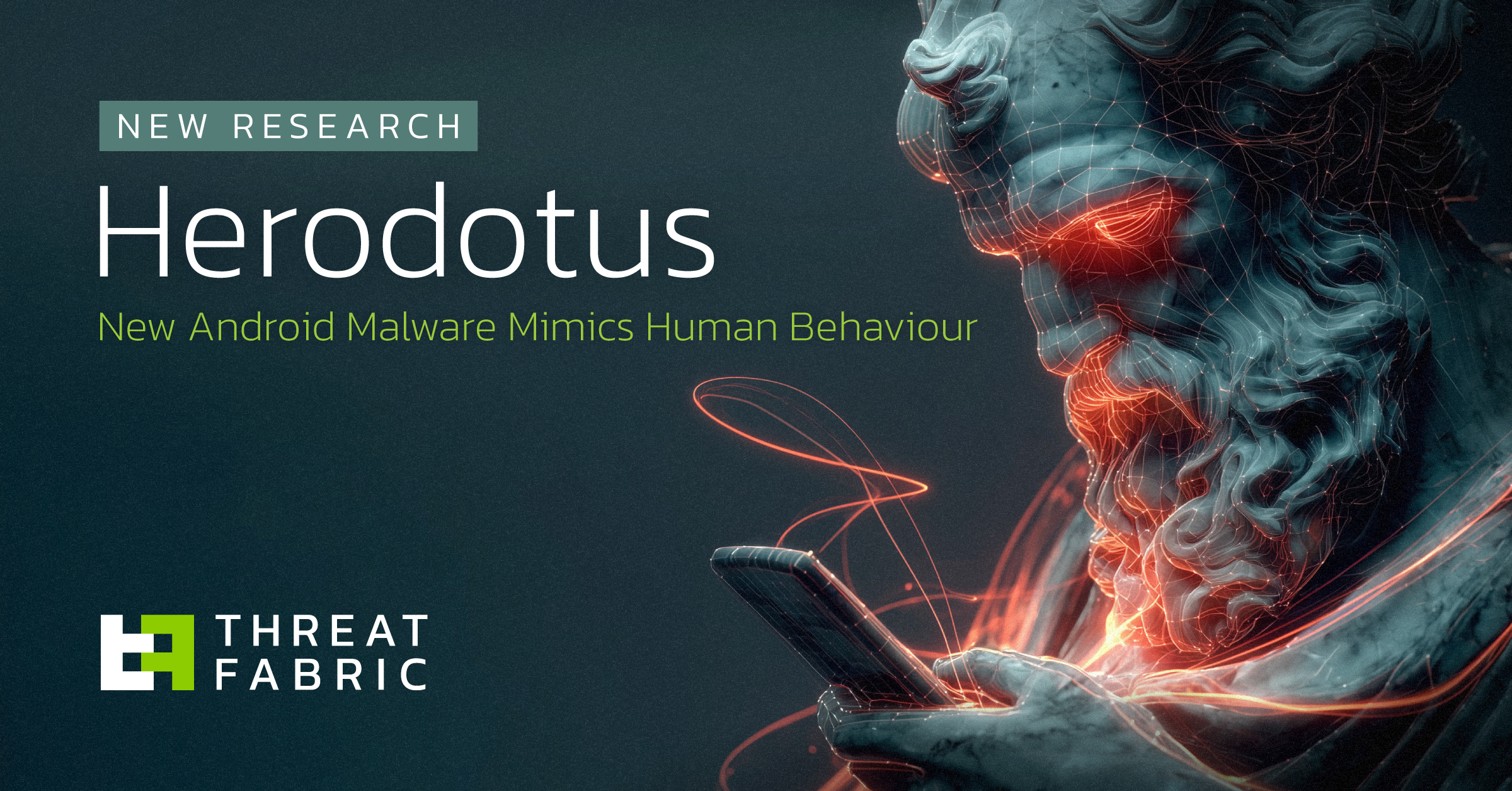 ArmoredMobile's tweet card. ThreatFabric has uncovered Herodotus, a new mobile malware family that aims to disrupt how fraud is done and tries to act human.