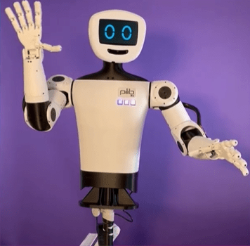 robotsblog's tweet card. 3D-gedruckter Roboter wird einfacher, smarter und noch flexibler Nürnberg, 11.11.2025 +++ Die vierte Version von pib (printable intelligent bot) ist ab sofort verfügbar. Der humanoide Open Sou…