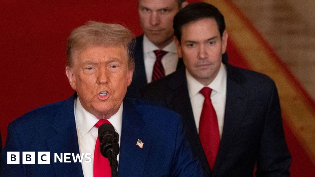 SWAM10056's tweet card. If the US president has helped to end the fighting it would mark a significant step back from the brink of a regional conflict.