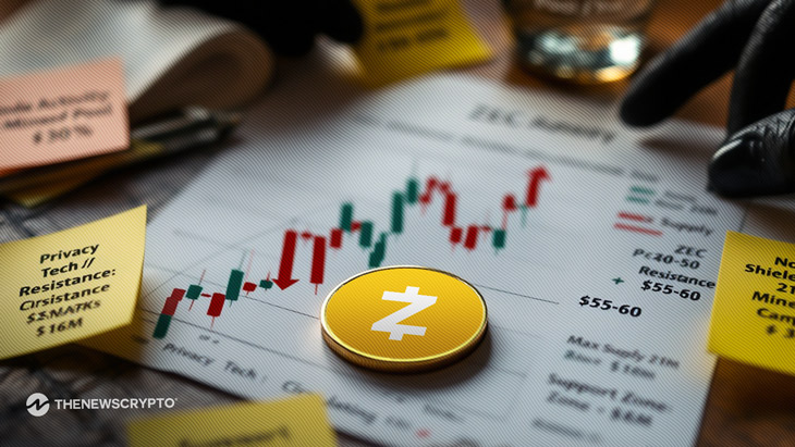 The_NewsCrypto's tweet card. Zcash (ZEC) has plunged by over 29% and is currently trading around $480. Can it break free from the bearish trap?