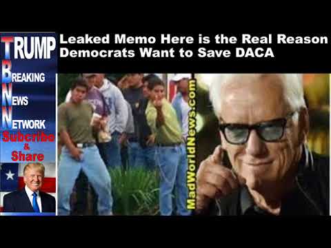TechconsultingX's tweet card. Leaked Memo Here is the Real Reason Democrats Want to Save DACA